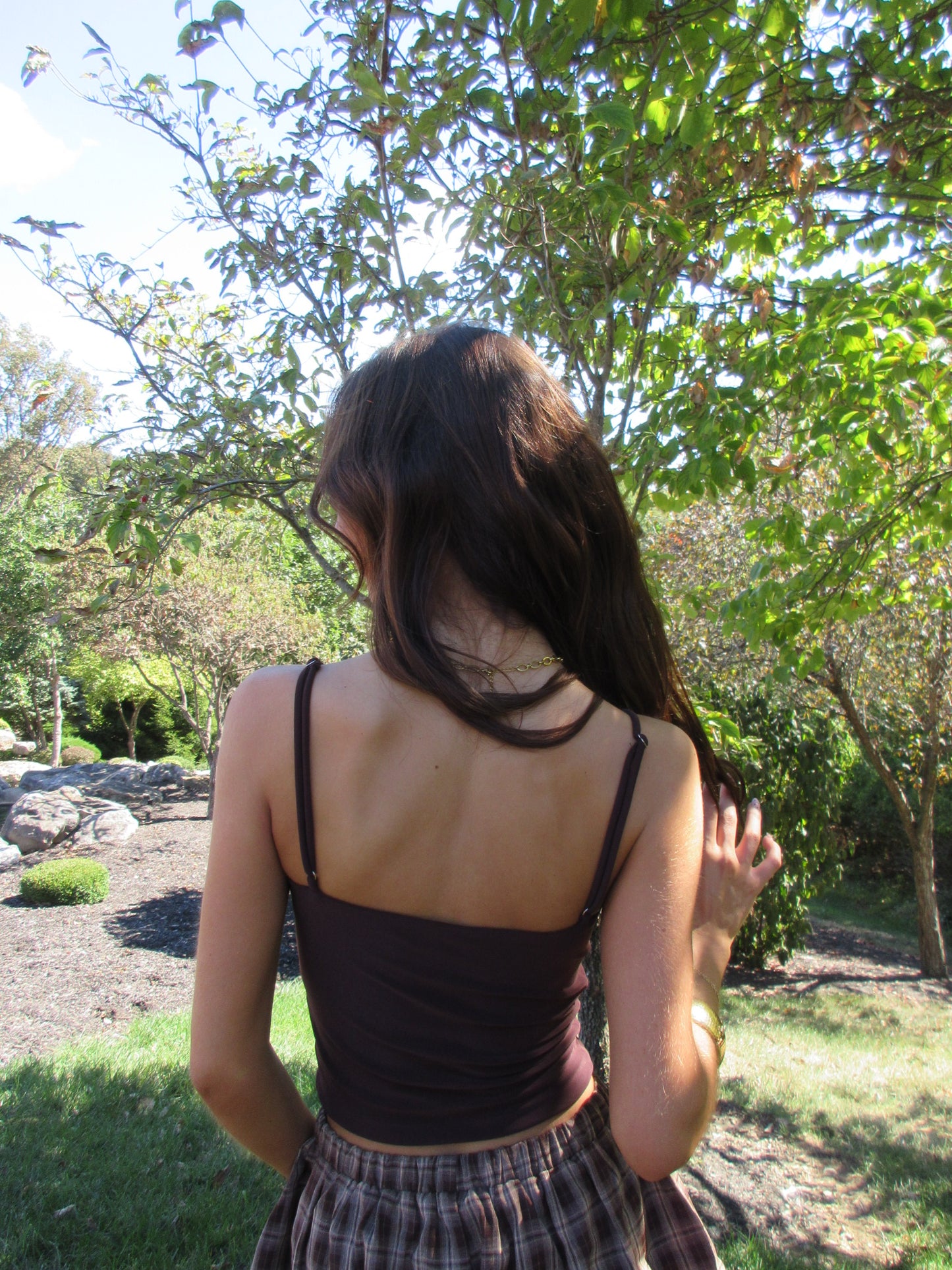 Brown Bead Top