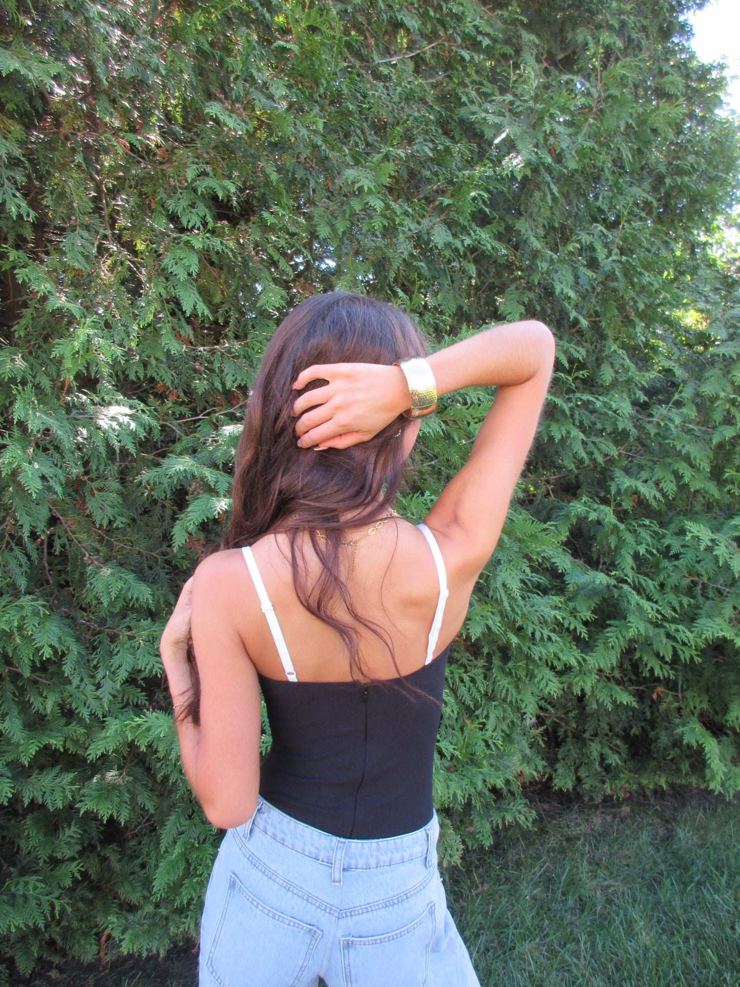 Lace Trim Bodysuit