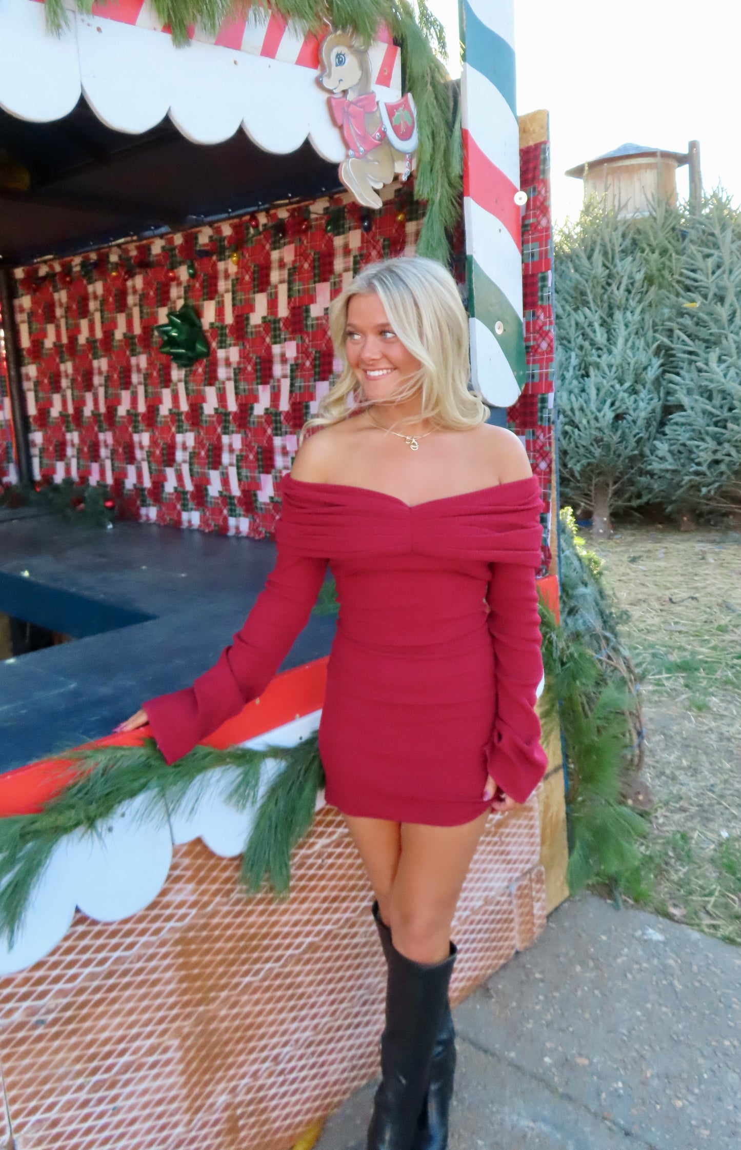 Holly Knit Mini Dress